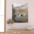 Mountains Of California Picture | Mammoth Lakes Landscape Art Print | USA  Nature Travel Photography Wall Tapestry Gallery Image 2
