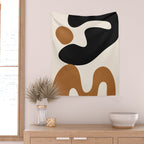 Abstract Art Minimal Shape 5 Wall Tapestry Gallery Image 2