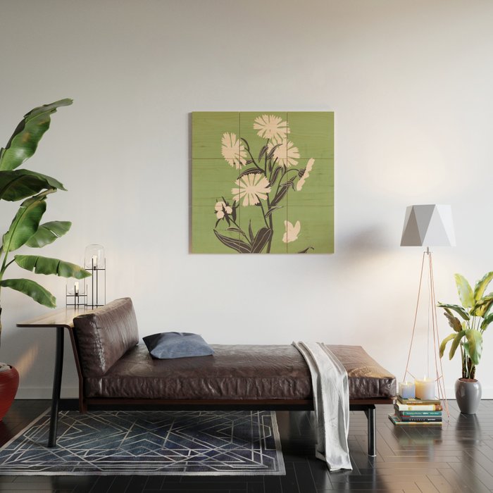 Flowers 21 Wood Wall Art Gallery Image 2