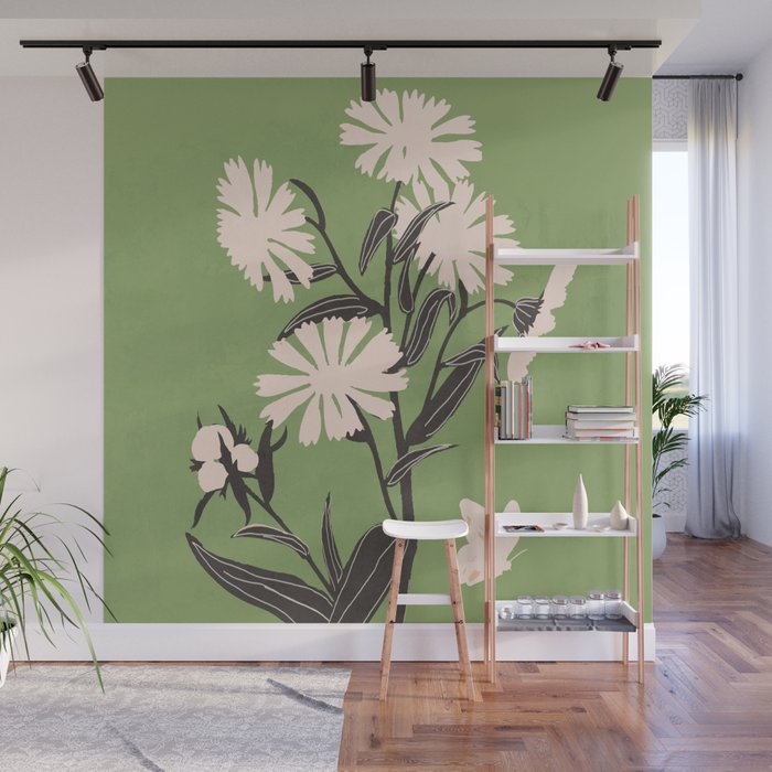 Flowers 21 Wall Mural Gallery Image 1