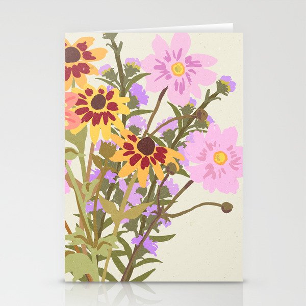 London Flower Market \ Aesthetic cottagecore Stationery Card Gallery Image 2