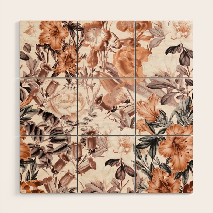 Summer Garden Wood Wall Art Gallery Image 1