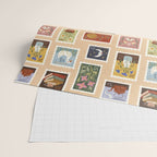 Stamp Collection Wrapping Paper Gallery Image 2