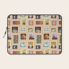 Stamp Collection Laptop Sleeve Gallery Image 1