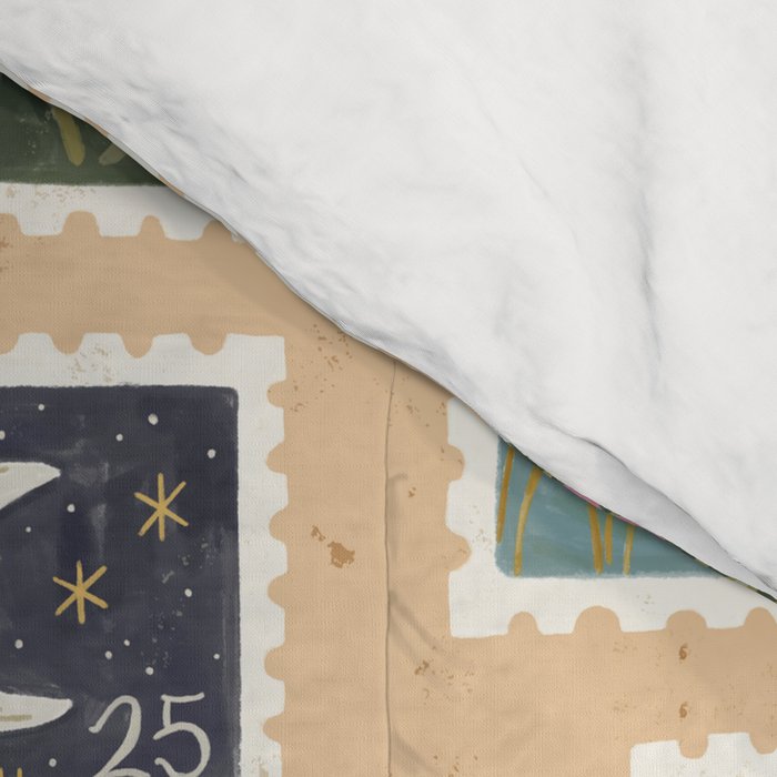 Stamp Collection Comforter Gallery Image 4