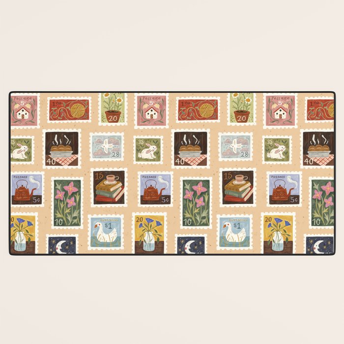 Stamp Collection Desk Mat Gallery Image 3