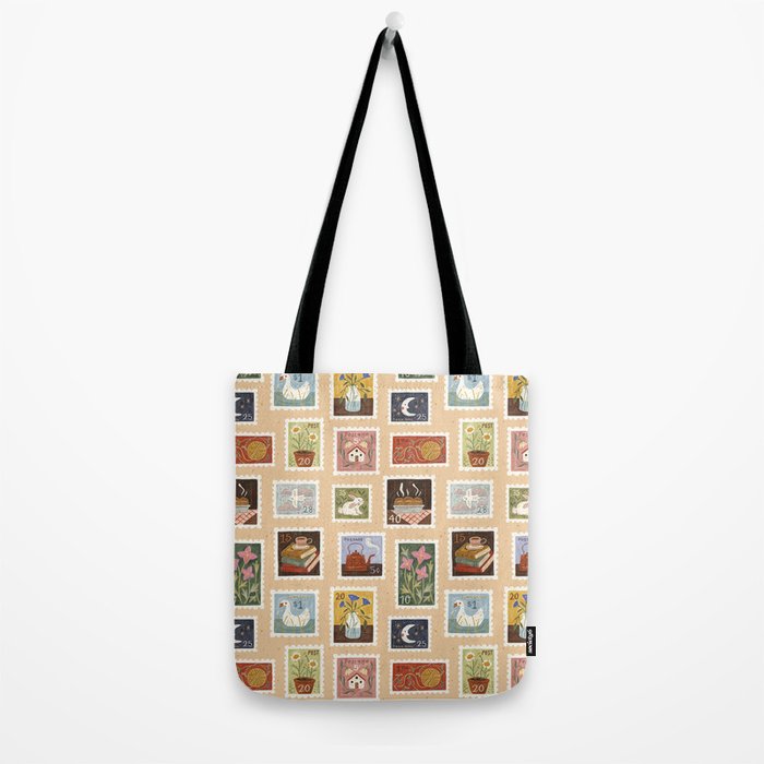 Stamp Collection Tote Bag Gallery Image 2