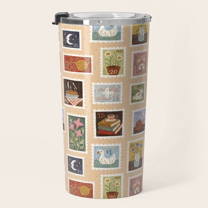 Stamp Collection Travel Mug Gallery Image 3