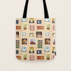 Stamp Collection Tote Bag Gallery Image 1