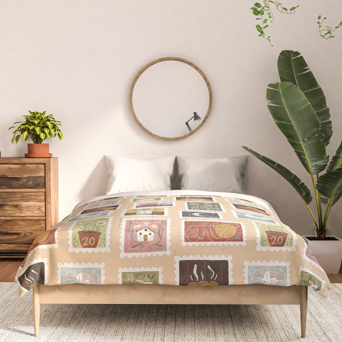 Stamp Collection Comforter Gallery Image 3