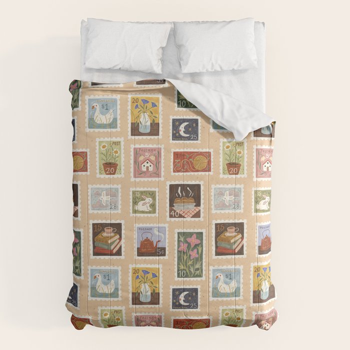 Stamp Collection Comforter Gallery Image 6
