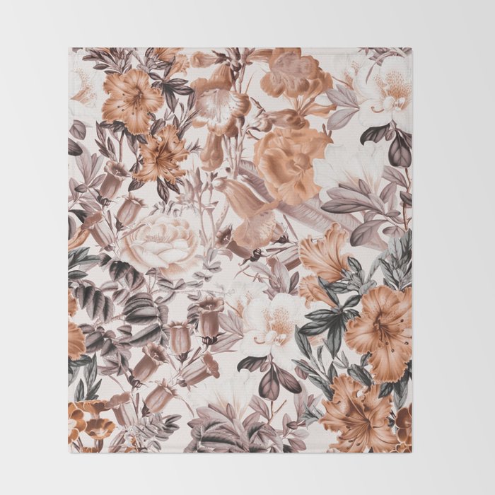 Summer Garden Throw Blanket Gallery Image 2