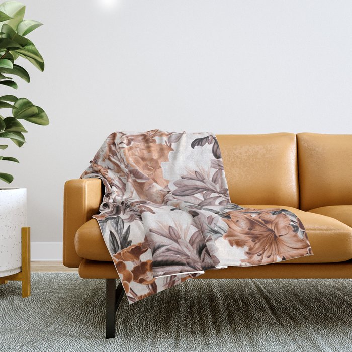 Summer Garden Throw Blanket Gallery Image 1