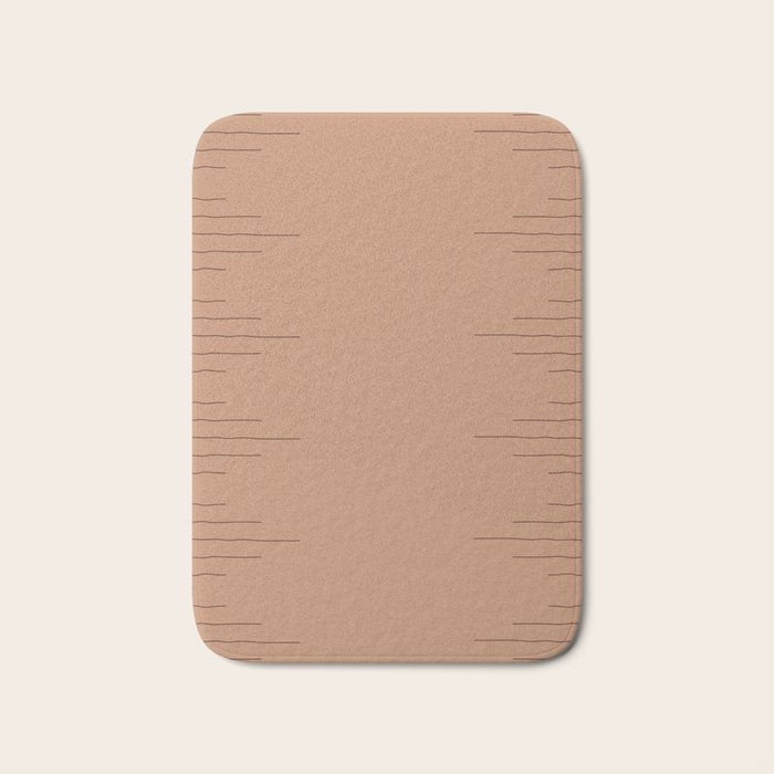 Lost Pony in Burnt Clay Bath Mat Gallery Image 1