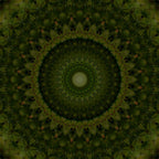 Mandala in olive green tones Coffee Mug Gallery Image 2