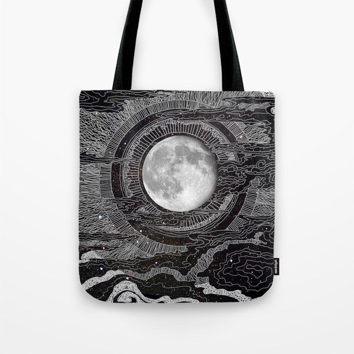 Moon Glow Tote Bag Gallery Image 1