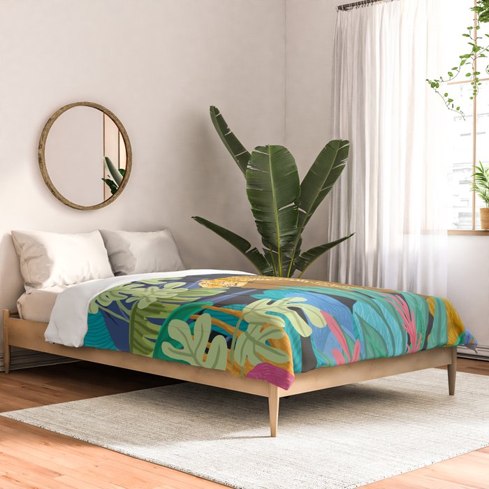 Sleeping Panther Comforter Gallery Image 2