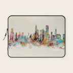 chicago illinois skyline Laptop Sleeve Gallery Image 1