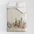 chicago illinois skyline Duvet Cover Gallery Image 6