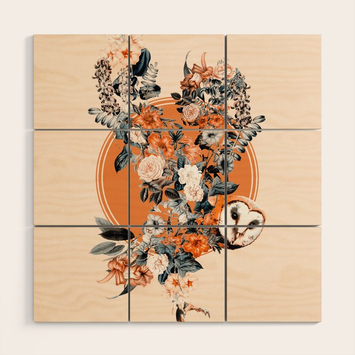 Owl Wood Wall Art Gallery Image 1