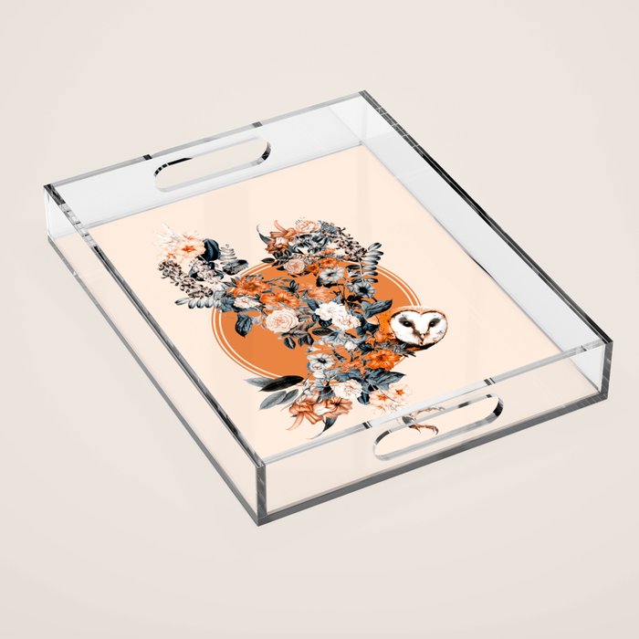 Owl Acrylic Tray Gallery Image 1
