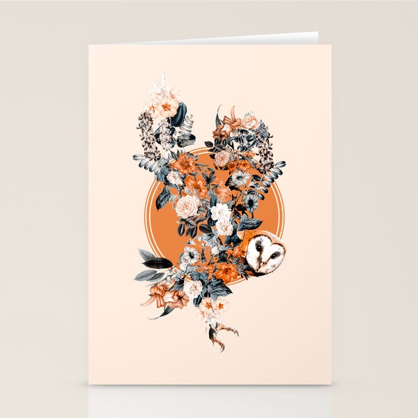 Owl Stationery Card Gallery Image 1