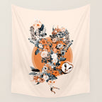 Owl Wall Tapestry Gallery Image 4