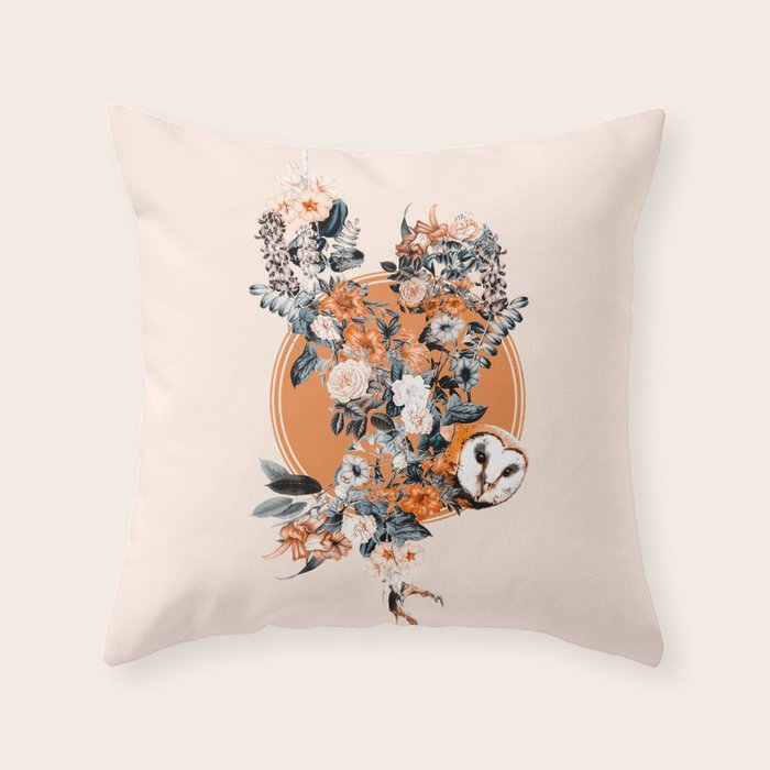 Owl Throw Pillow Gallery Image 6