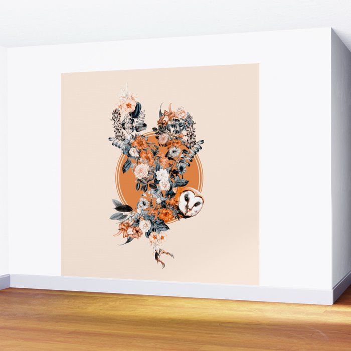 Owl Wall Mural Gallery Image 2