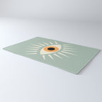 Yellow Eye Rug Gallery Image 3
