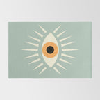 Yellow Eye Rug Gallery Image 2