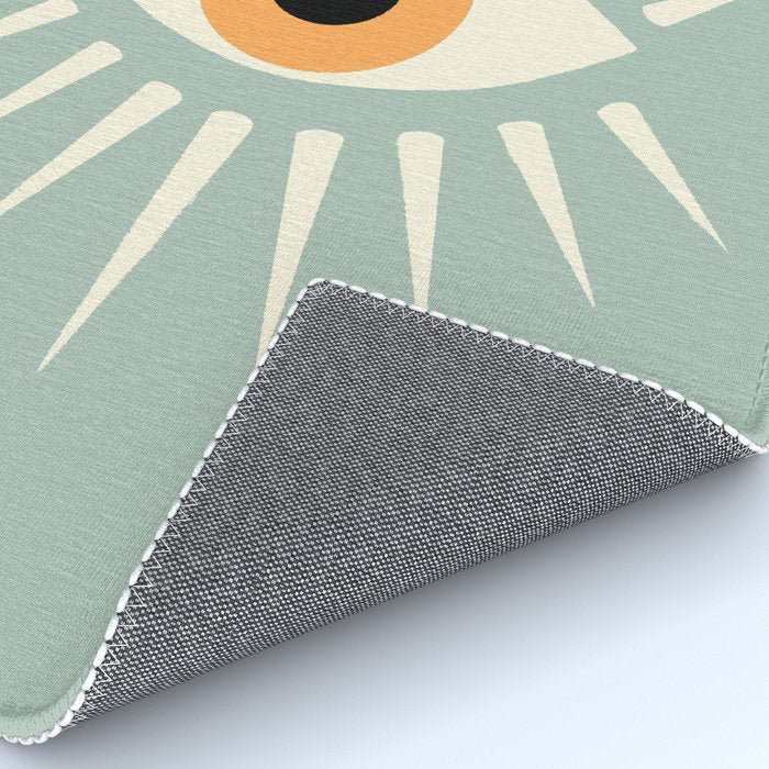Yellow Eye Rug Gallery Image 4