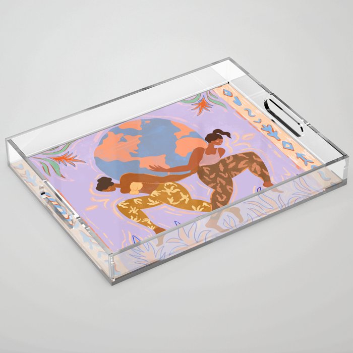 Women Rule the World Acrylic Tray Gallery Image 1