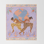 Women Rule the World Throw Blanket Gallery Image 2