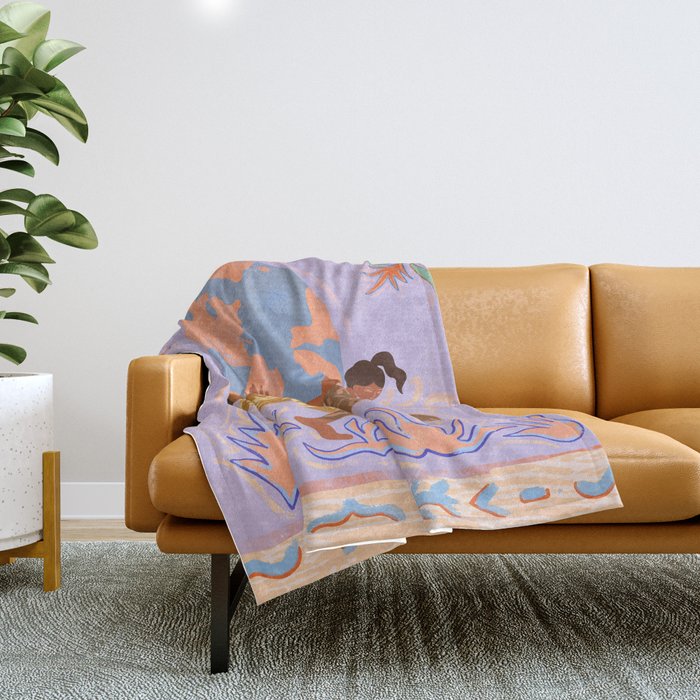 Women Rule the World Throw Blanket Gallery Image 1