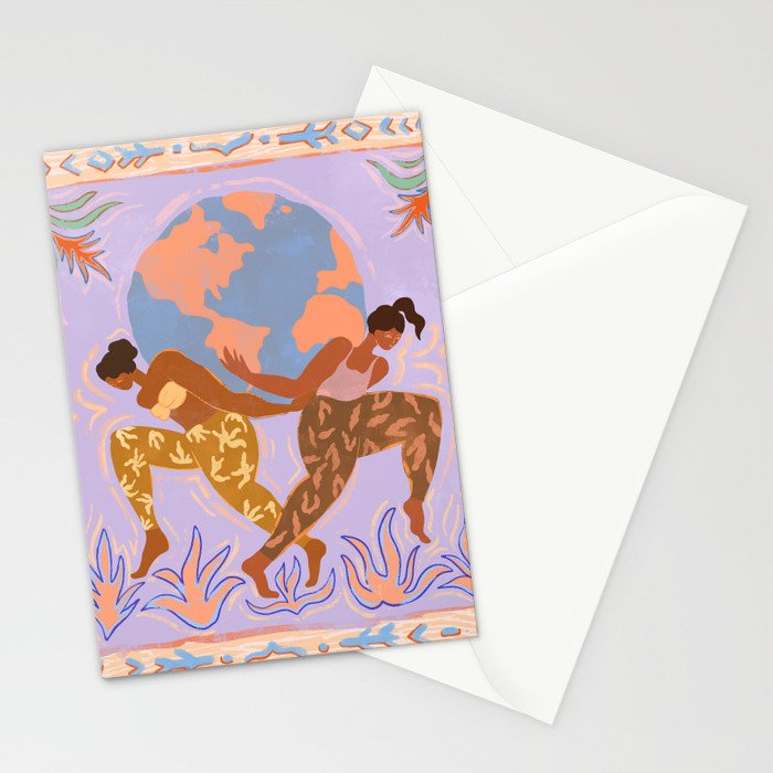Women Rule the World Stationery Card Gallery Image 2
