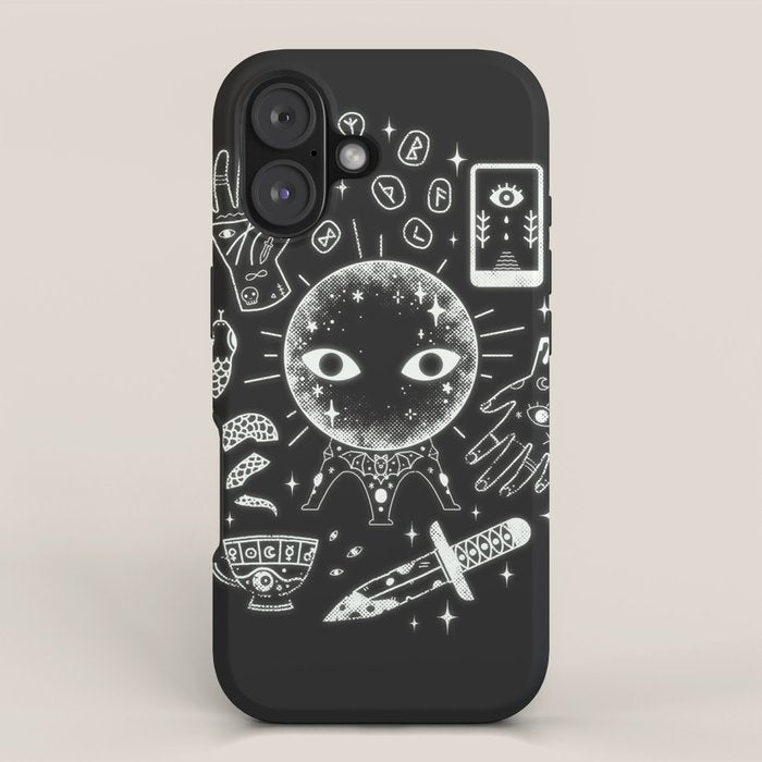 I See Your Future: Glow iPhone Case Gallery Image 1