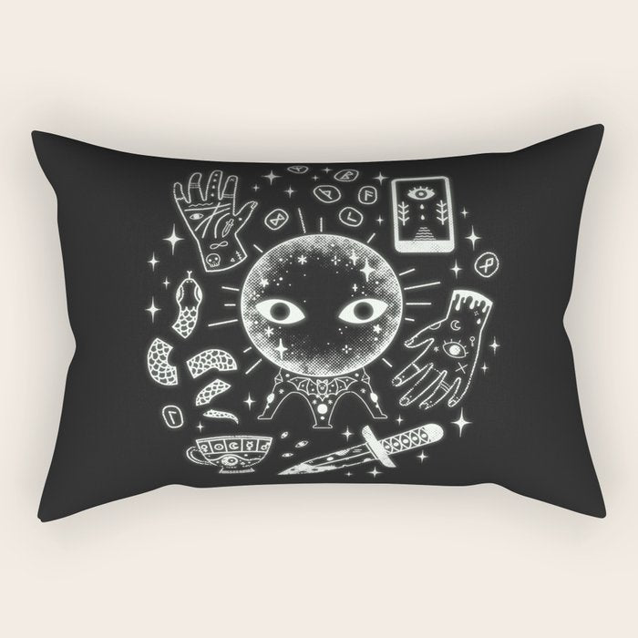 I See Your Future: Glow Rectangular Pillow Gallery Image 2