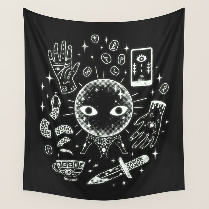 I See Your Future: Glow Wall Tapestry Gallery Image 1