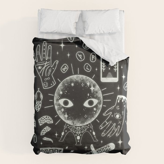 I See Your Future: Glow Duvet Cover Gallery Image 6