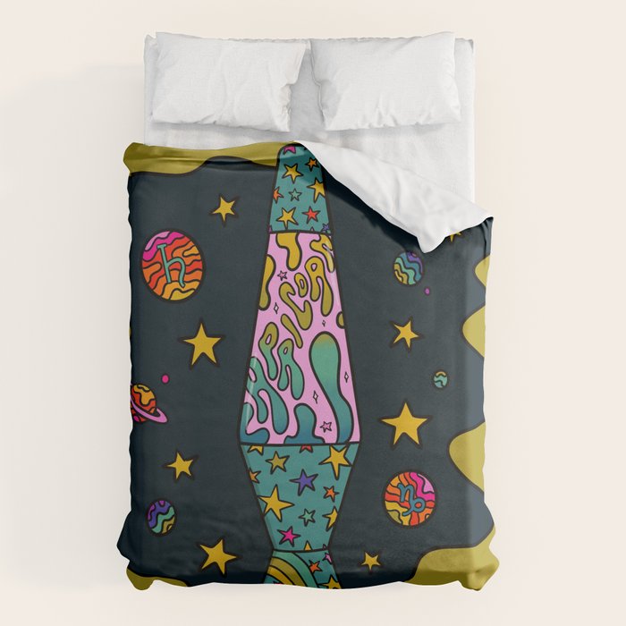 Capricorn Lava Lamp Duvet Cover Gallery Image 1