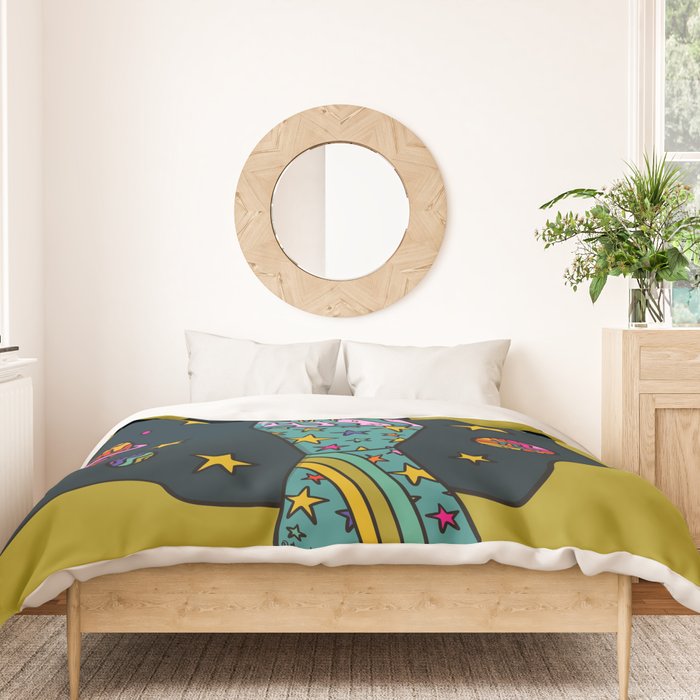 Capricorn Lava Lamp Duvet Cover Gallery Image 3