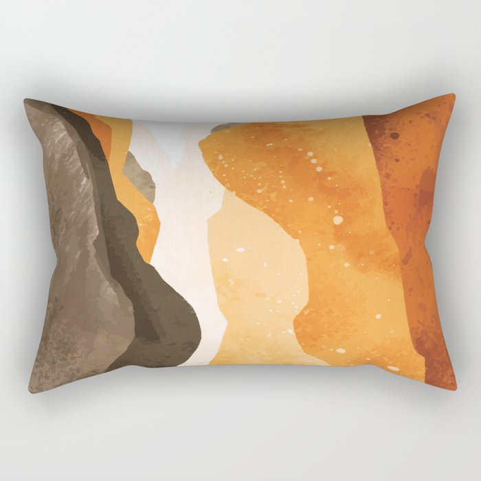 Water Flow 5 Rectangular Pillow Gallery Image 1