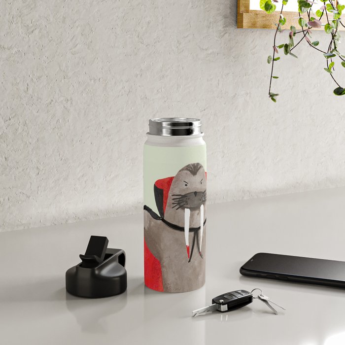 Vampire Walrus Water Bottle Gallery Image 5