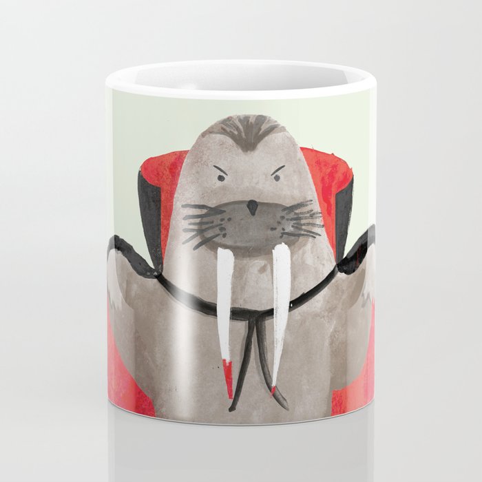 Vampire Walrus Coffee Mug Gallery Image 4