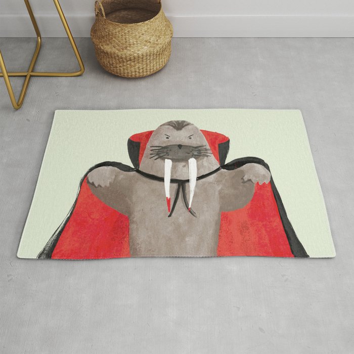 Vampire Walrus Rug Gallery Image 1