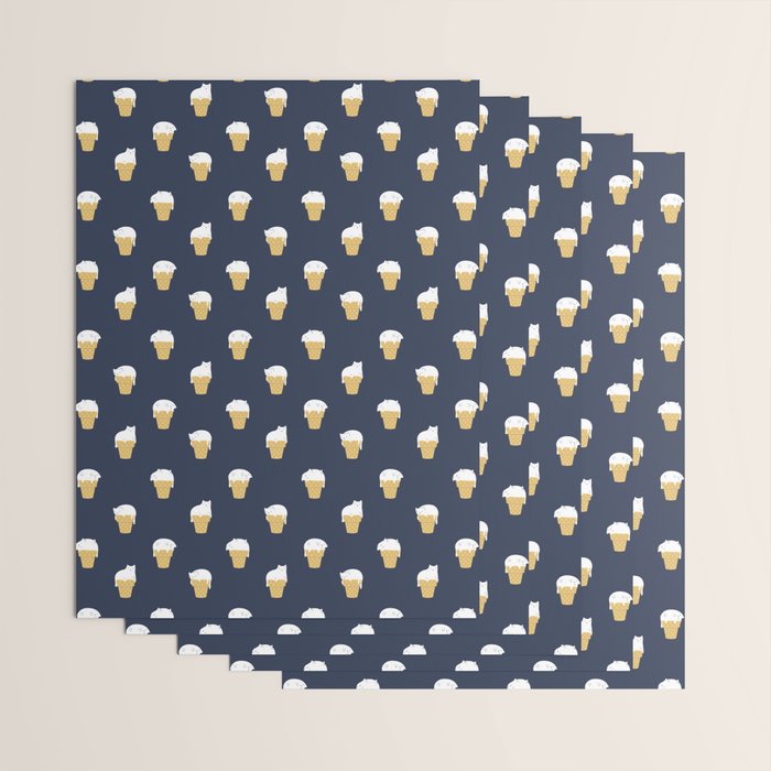 Meowlting Pattern Wrapping Paper Gallery Image 3