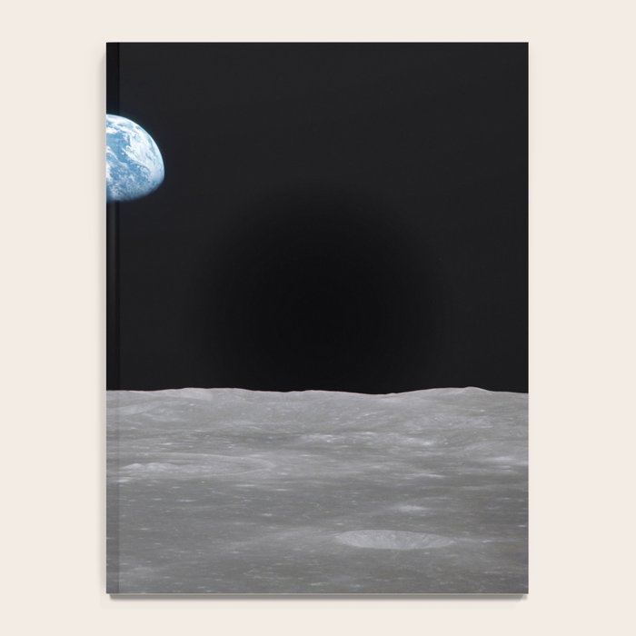Earth rise over the Moon Notebook Gallery Image 4