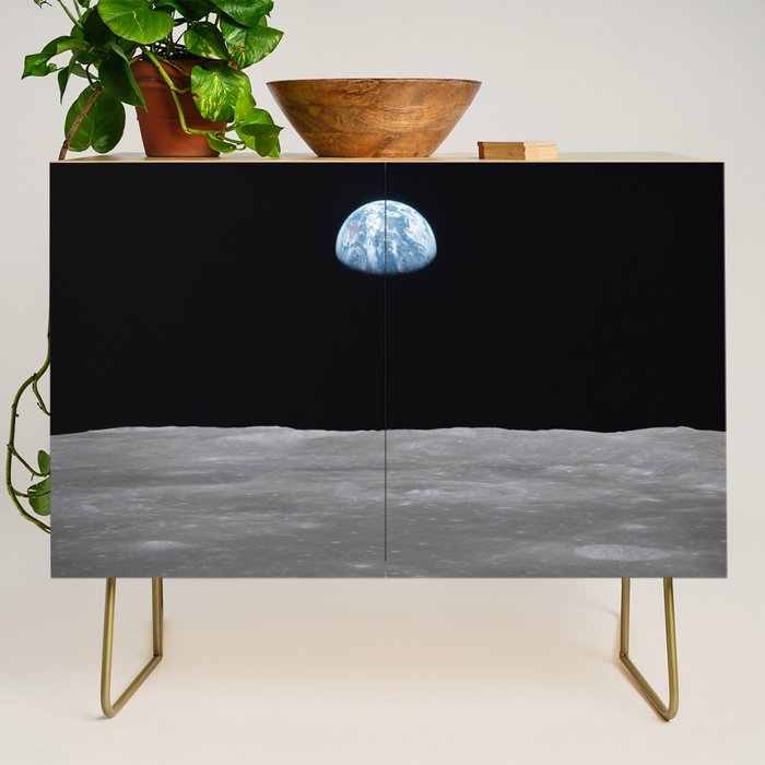 Earth rise over the Moon Credenza Gallery Image 1