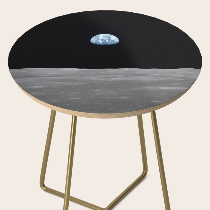 Earth rise over the Moon Side Table Gallery Image 2